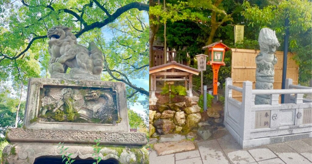 京都八坂神社見どころ東の青龍